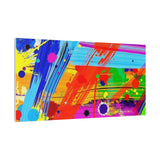 Abstract Color Splash Canvas Print — Vibrant Modern Wall Art thumbnail 95