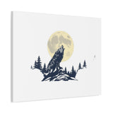Howling Wolf Moon Matte Canvas Wall Art — Stretched 1.25" thumbnail 47