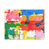 Abstract Color Splash Matte Canvas Print — Vibrant Modern Wall Art thumbnail 5
