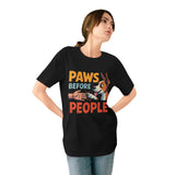 Paws Before People T-Shirt — Funny Dog Lover Tee thumbnail 7