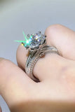 5 Carat Moissanite 925 Sterling Silver Ring thumbnail 3