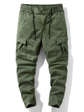 Men's Cargo Pants with Drawstring Waist thumbnail 1