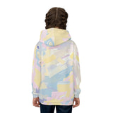 Pastel Brushstroke Kids Hoodie thumbnail 5