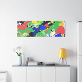 Abstract Color Splash Canvas Print — Vibrant Modern Wall Art thumbnail 93
