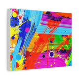 Abstract Color Splash Canvas Print — Vibrant Modern Wall Art thumbnail 35