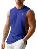 Men's Full Size Round Neck Tank Top Plus Size thumbnail 9