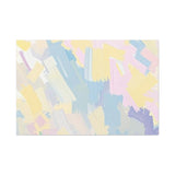 Pastel Abstract Brushstroke Canvas Wall Art thumbnail 21