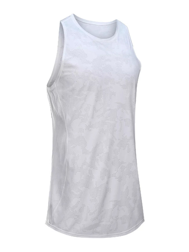 Men's Full Size Breathable Athletic Tank Top Plus Size