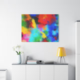 Abstract Color Burst Canvas Print — Vibrant Stretched Matte Wall Art thumbnail 90