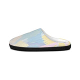 Pastel Brushstroke Women's Indoor Slippers — Soft Cozy Home Shoes thumbnail 4