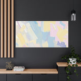 Pastel Abstract Brushstroke Canvas Wall Art thumbnail 97