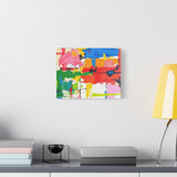 Abstract Color Splash Matte Canvas Print — Vibrant Modern Wall Art thumbnail 36