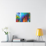 Abstract Color Explosion Matte Canvas Print thumbnail 48