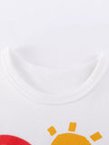Children's Cartoon Graphic T-shirt and Shorts Set thumbnail 3
