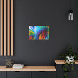 Abstract Color Explosion Matte Canvas Print thumbnail 49