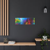 Abstract Color Explosion Matte Canvas Print thumbnail 70