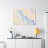 Pastel Abstract Brushstroke Canvas Wall Art thumbnail 90