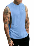 Men's Full Size Round Neck Tank Top Plus Size thumbnail 23
