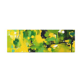 Abstract Green & Yellow Matte Canvas Print – Vibrant Modern Wall Art thumbnail 19