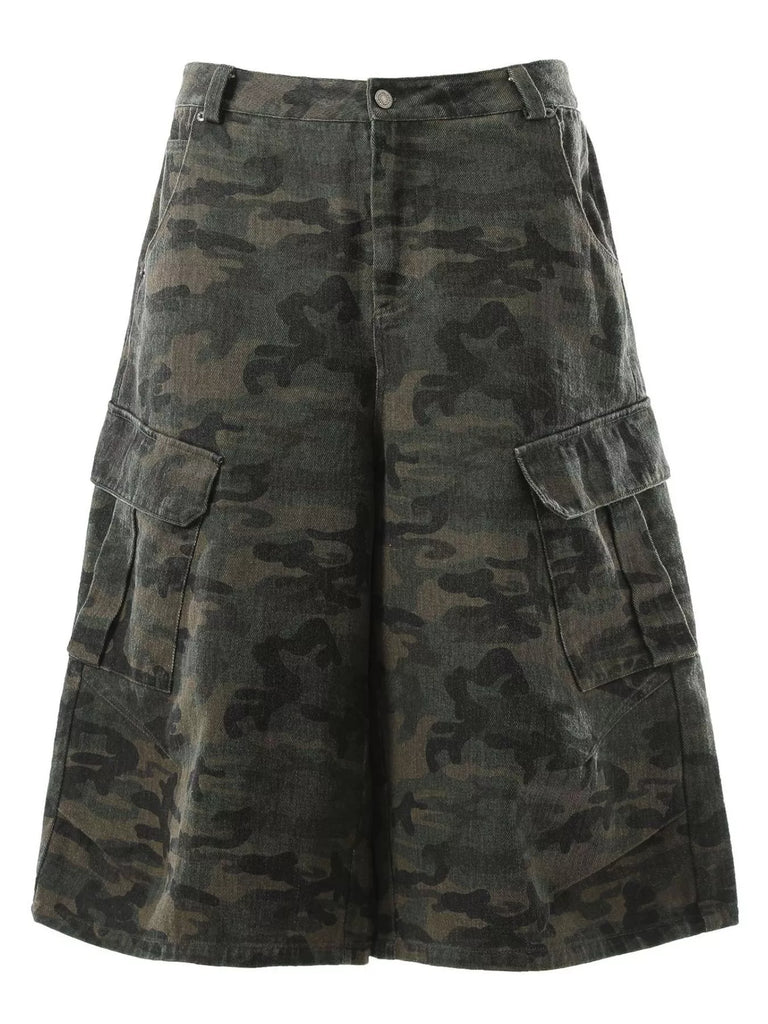 Men's Camouflage Cargo Capris