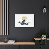 Howling Wolf Moon Matte Canvas Wall Art — Stretched 1.25" thumbnail 16