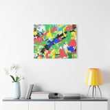 Abstract Color Splash Canvas Print — Vibrant Modern Wall Art thumbnail 63
