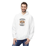 Introvert But Willing To Discuss Dogs Hoodie — Cute Dog Lover Pullover thumbnail 45