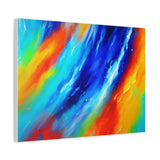 Abstract Rainbow Wave Matte Canvas Print — Vibrant Stretched Wall Art thumbnail 50