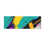 Abstract Neon Brushstroke Canvas Print — Colorful Modern Wall Art thumbnail 20