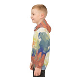 Kids Abstract Brushstroke Hoodie thumbnail 9