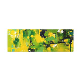 Abstract Green & Yellow Matte Canvas Print – Vibrant Modern Wall Art thumbnail 23