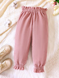 Children's Ruffled Hem Corduroy Pants thumbnail 12