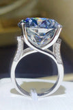 20 Carat Moissanite 925 Sterling Silver Ring thumbnail 3