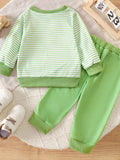 Children's Golf Cart Striped Top and Pants Set thumbnail 7
