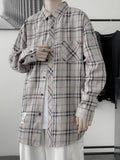 Men's Plus Size Plaid Button Up Shirt thumbnail 5