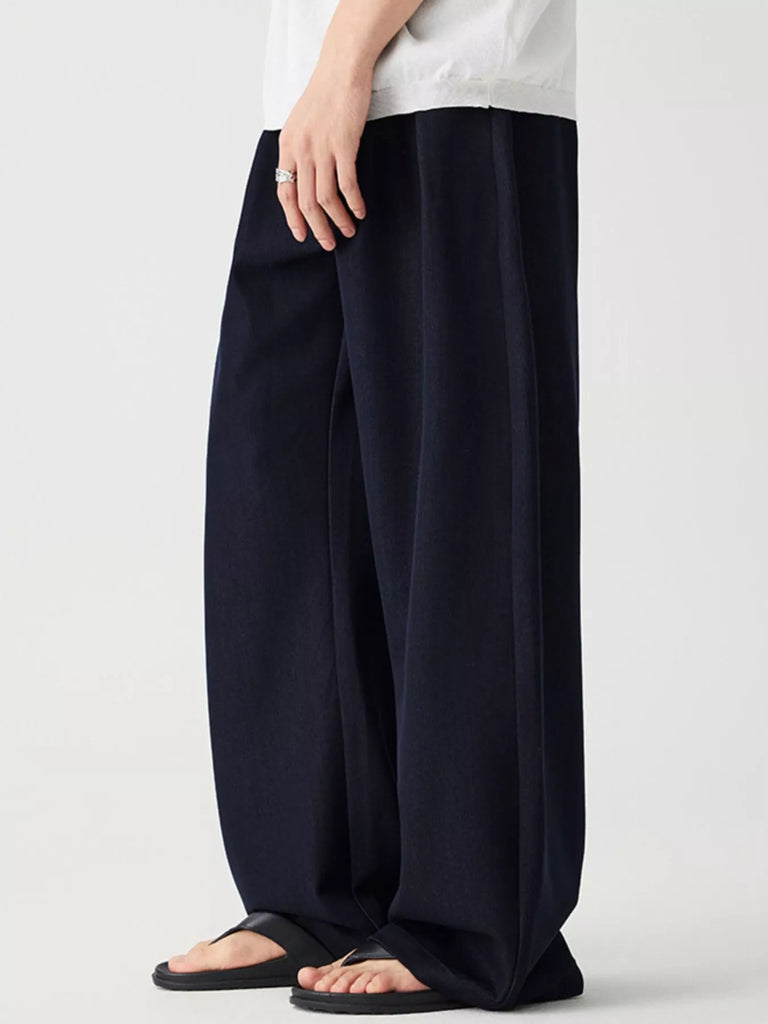 Men's Wide Leg Casual Pants