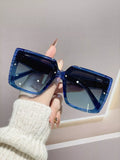 Oversized Gradient Square Sunglasses thumbnail 2