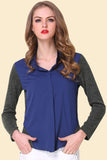 Two-Tone Spliced Shirt thumbnail 2