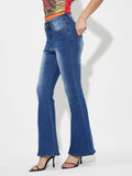 Mid-Rise Waist Bootcut Jeans thumbnail 4