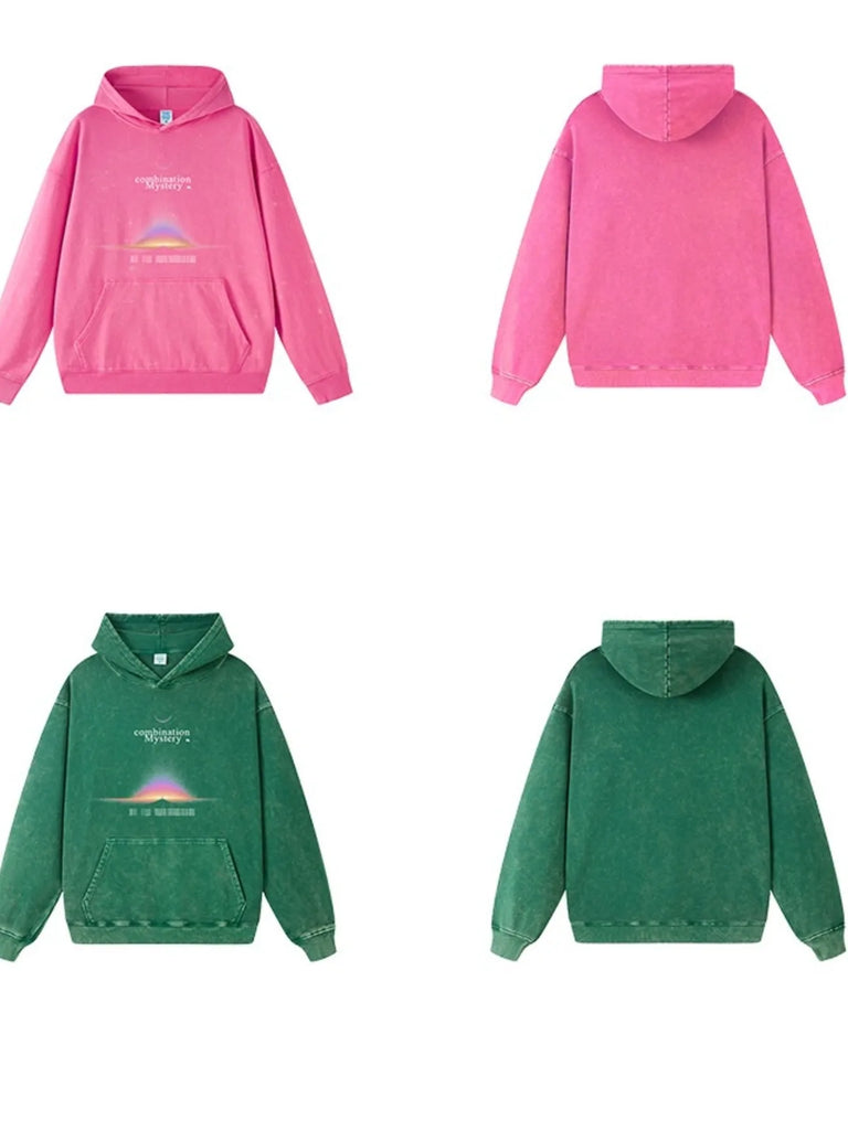 Men's Graphic Dropped Shoulder Hoodie