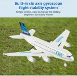 A380 Airbus RC Airplane – 2.4GHz Foam Fixed Wing RC Plane Easy Fly RTF Model thumbnail 16