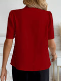 V-Neck Button-Down Shirt thumbnail 21
