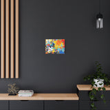 Abstract Splash Colorful Matte Canvas Wall Art – Vibrant Modern Stretched Print thumbnail 40