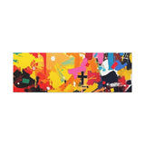 Abstract Color Splash Canvas Print - Vibrant Stretched Matte Wall Art thumbnail 23