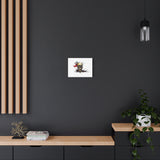 Skull Splash Art Canvas — Grunge Skull Wall Decor, Edgy Gothic Home Accent thumbnail 28