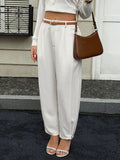 High-Waisted Pleated Wide-Leg Pants thumbnail 4