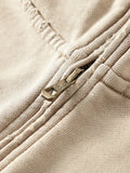 Men's Washed Quarter-Zip Hoodie with Kangaroo Pocket thumbnail 10