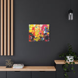 Abstract Color Splash Canvas Print - Vibrant Stretched Matte Wall Art thumbnail 55