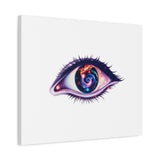 Cosmic Eye Canvas Print — Galaxy Eye Matte Stretched Wall Art thumbnail 53