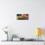 Abstract Color Splash Matte Canvas Print — Modern Stretched Wall Art thumbnail 45
